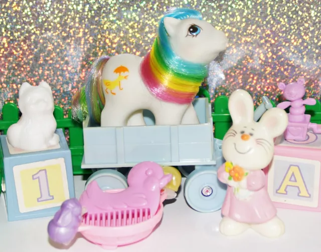 Mein kleines/ My Little Pony G1 * Baby Quackers & comb/ Entchen*