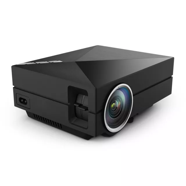 GM60 LED Mini Pico Projector 800x480P Home Theater 1000Lumens VGA HDMI USB AV