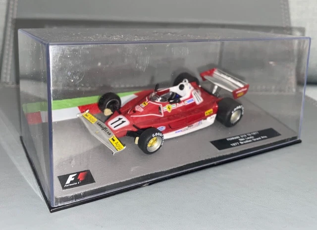 OPO 10 1:24 Scale Formula 1 Car Model - Ferrari 312T Niki Lauda 1975, Metal Die-Cast Collectible - View #2