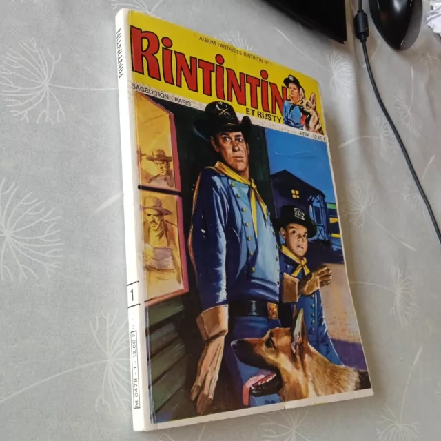 BD série TV – album RINTINTIN ET RUSTY # 1 = 160 à 162 – Sagédition