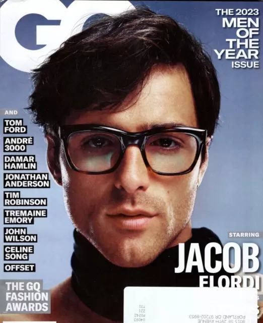 JACOB ELORDI GQ Magazine The Men Of The Year 2023 December 2023 January