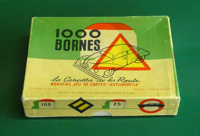 Jeu 1000 Bornes Ancien – Édition Dujardin – La Canasta De La Route – Complet