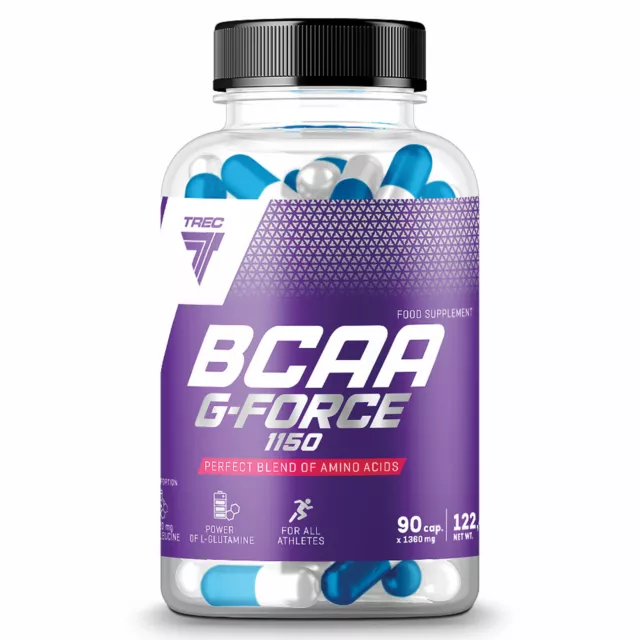 Trec Nutrition BCAA G-FORCE Amminoacidi con L-glutammina - costruzione muscolare