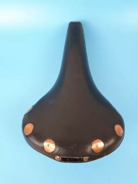 Selle BROOKS Professional Rodée Main 100% cuir vélo vintage bike saddle leather 3