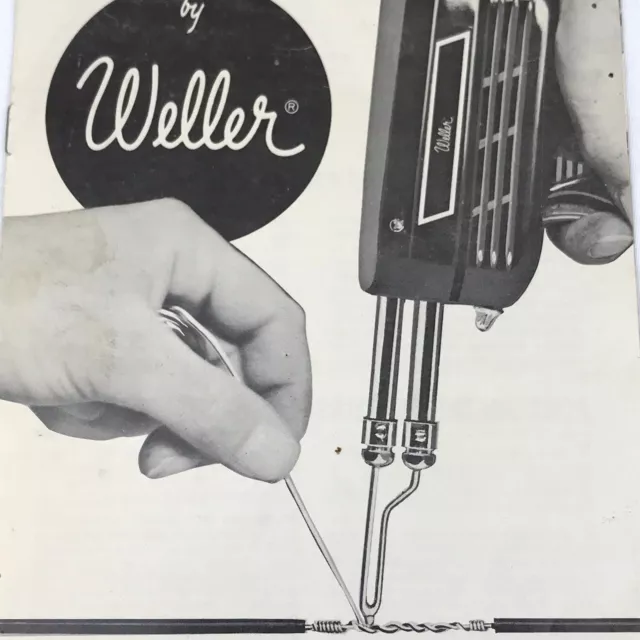 Soldering Tips by Weller Your Guide to Easy Soldering Vintage Booklet