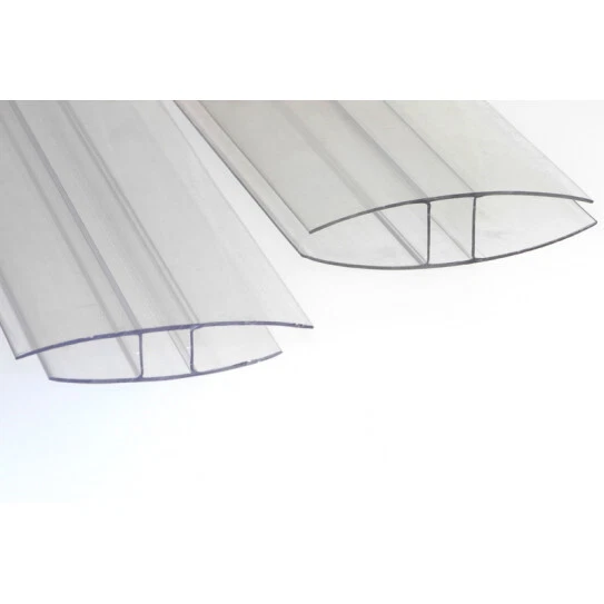 Profilo Giunzione U Per Lastra Policarbonato Alveolare Spessore 6mm - Lunghezza 2.1 Metri - Foto 11