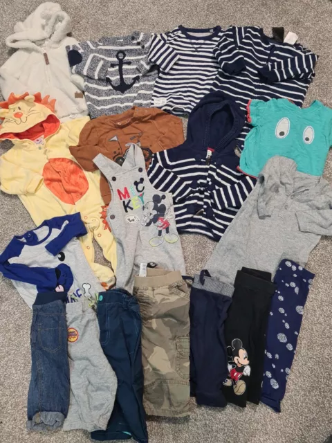 3-6 Months Boys Bundle jeans tops jumpers dungarees (27)