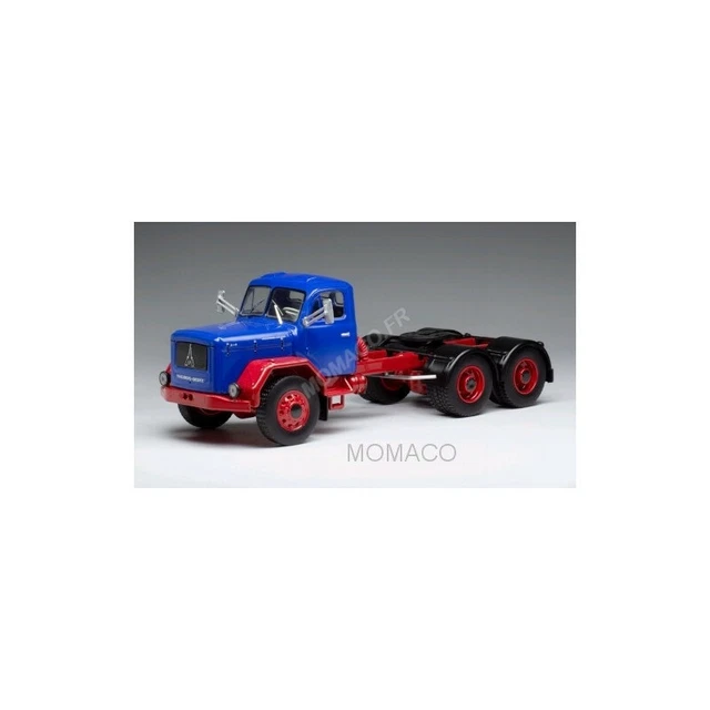 Camion Magirus Jupiter 6x6 Rouge De 1964 – Miniature IXO 1/43ème – Collection