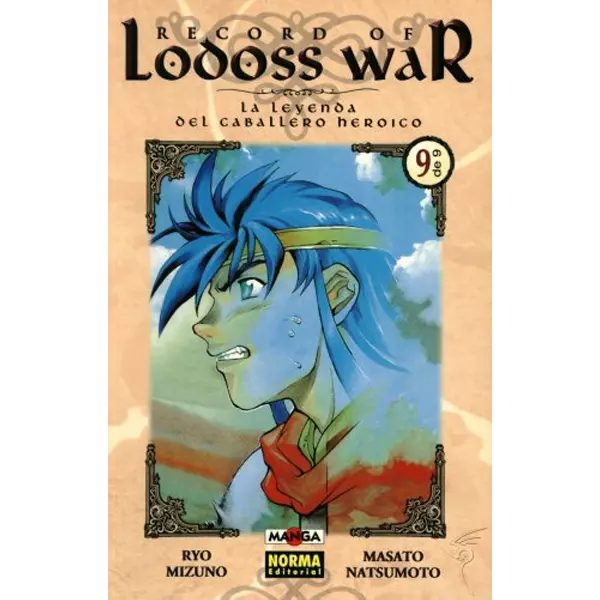 Manga Record of Lodoss War: La Leyenda del Caballero Heroico Norma 09 (PO39995)