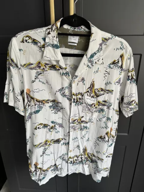 Men's Paul Smith Short Sleeve Shirt - Size Medium