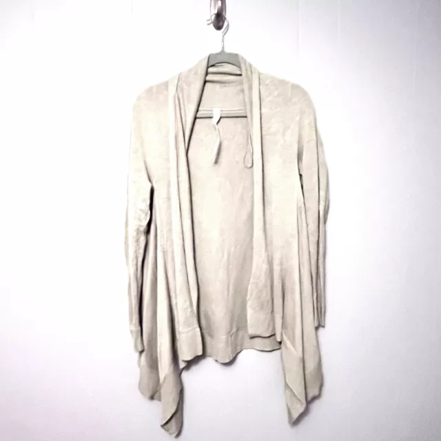 Lululemon Cashlu Wrap Open Front Cardigan Light Celery Green Women’s Size XS/S