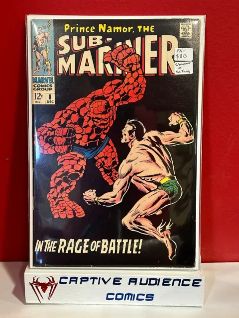 Sub-Mariner, Vol. 1 #8 - Sub-Mariner Vs. The Thing - FN-