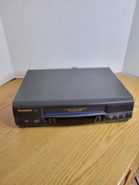 Blue Line VCR Panasonic PV-9450 Omnivision Hi-Fi Player Recorder No Remote