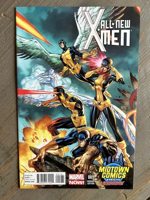 All-New X-Men #1 Midtown Comics J. Scott Campbell Variant NM Marvel NOW 2012