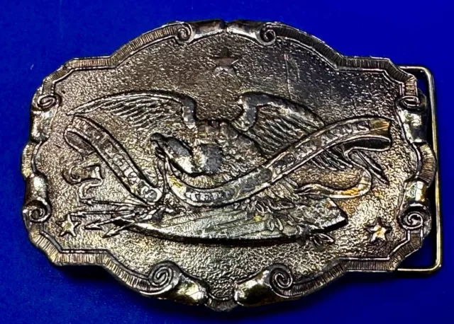 THE RIGHT TO Keep and Bear Arms 2nd Amendment Vintage 1975 Belt Buckle ...