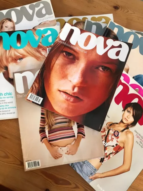 NOVA MAGAZINE JULY 2000 with KATE MOSS plus Sam Morton £20.00