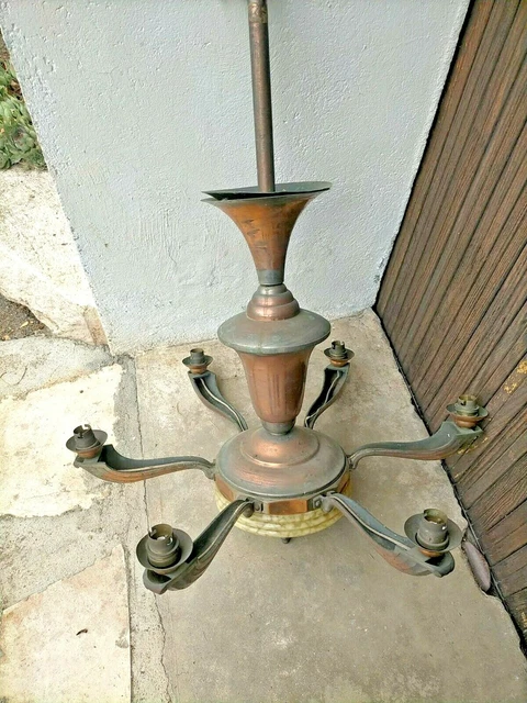 Lustre Art Déco Ancien - 560 en vente sur