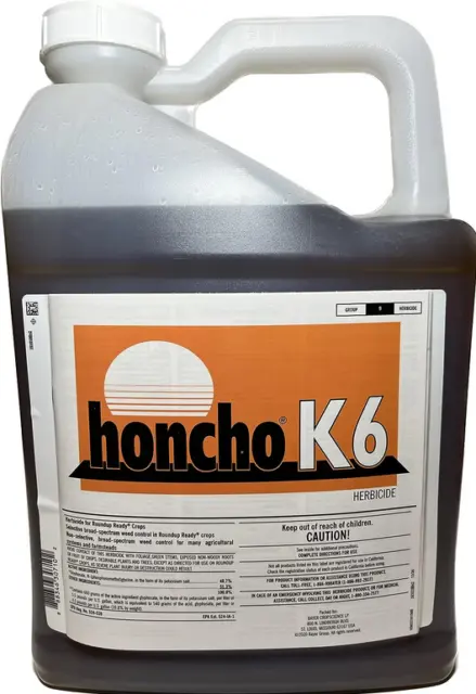 Honcho K6 Herbicide (2.5 Gallons)  Glyphosate 48.7% Powerful Weed Control