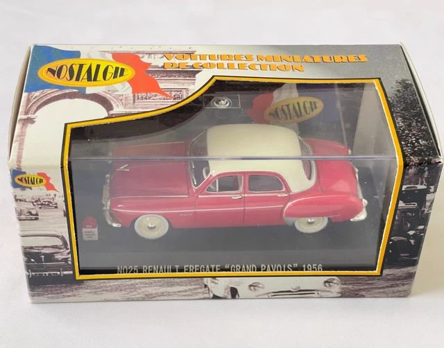 Modèle Réduit Renault Frégate 1956 – Échelle 1/43 Auto Plus – Occasion TBE, Boîte