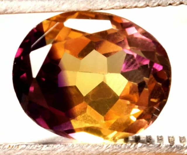 12.25 Cts. Natural Bi-Color Bolivia Ametrine Earth Mined Certified Gemstone
