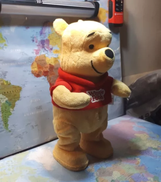 Winnie l'Ourson interactif /Chante et Danse /Testé et Fonctionnel /TOMY Disney