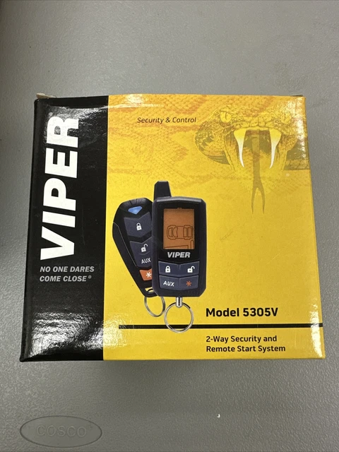 Viper 5305V 2-Way LCD Car Alarm Start System - Black