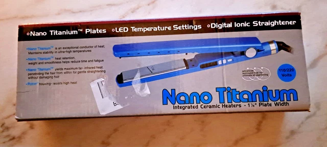 Lisseur Professionnel Magister Pro Nano Ceramic Titanium - Puissance 60W - Occasion En état De Marche