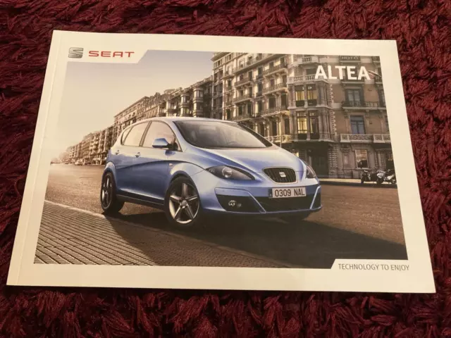 Seat Altea & XL Brochure 2015 - UK Issue Oct 2014 inc I-Tech