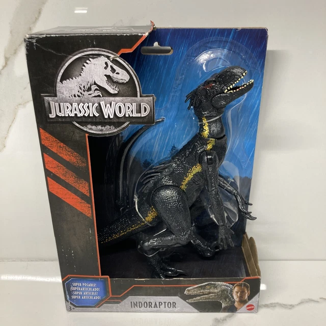 Posable Raptor JURASSIC WORLD FALLEN Kingdom Super Posable INDORAPTOR Mattel EUR 20,17 ...