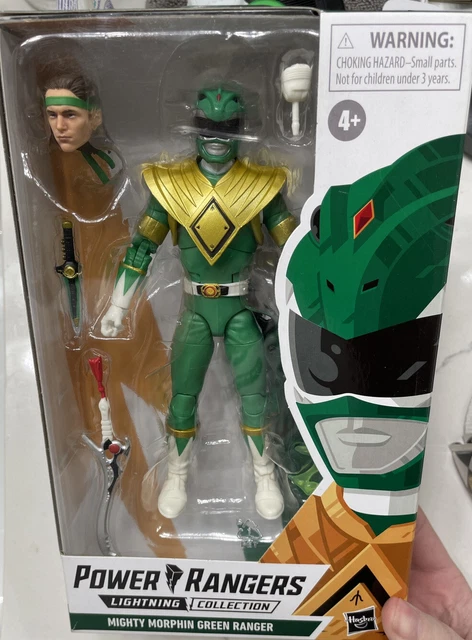 Hasbro E8966 Power Rangers Lightning Green Ranger 7 inch Action Figure