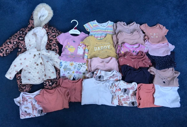 Baby girl newborn/first size bundle