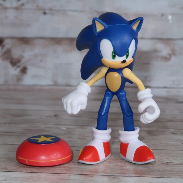 SONIC THE HEDGEHOG and Star Spring Modellino da 4