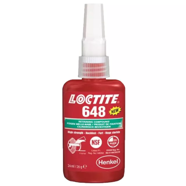 LOCTITE 648 FREIN FILET PROFESSIONNEL FIXATION FORTE 24 ml