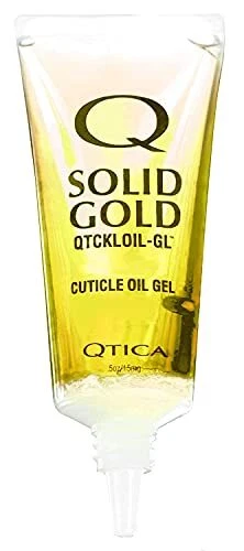 Gel de aceite de cutícula de oro sólido QTICA 0,5 OZ