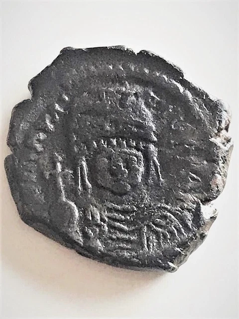 DEMI-FOLLIS- Maurice Tiberius ,Theoupolis ou Antioche.R2.