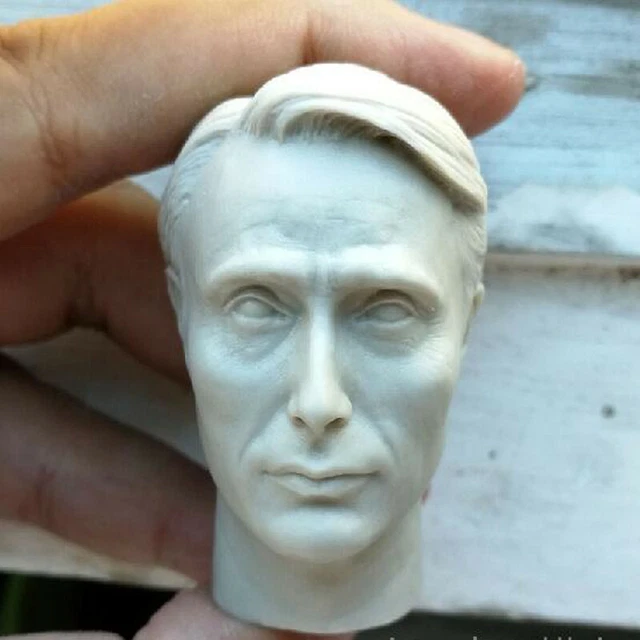 1/6 Mädchen-Kopfskulptur Mit Blondem Haar – Perfekt Für Action-Figuren Und Puppen