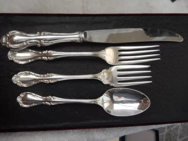 Northumbria sterling online silver set