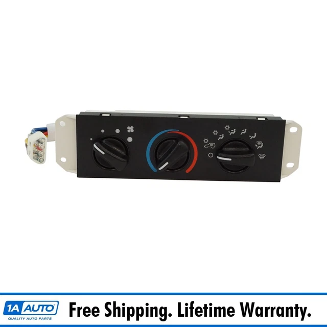 HVAC AC A/C & Heater Control with Blower Motor Switch for Jeep Wrangler