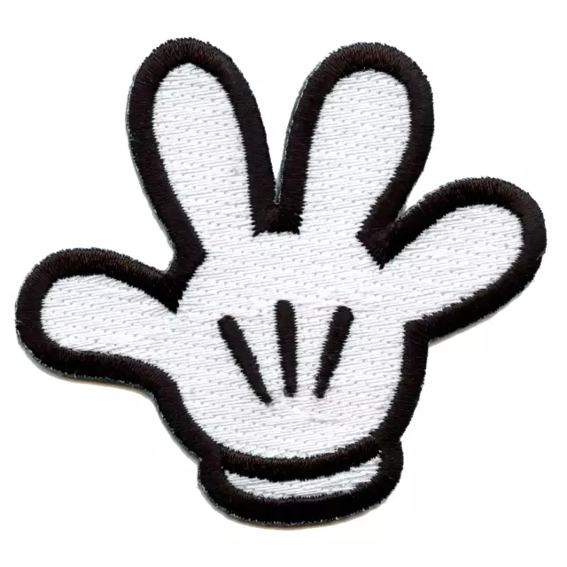 Mickey Mouse Glove Disney Iron on Patch