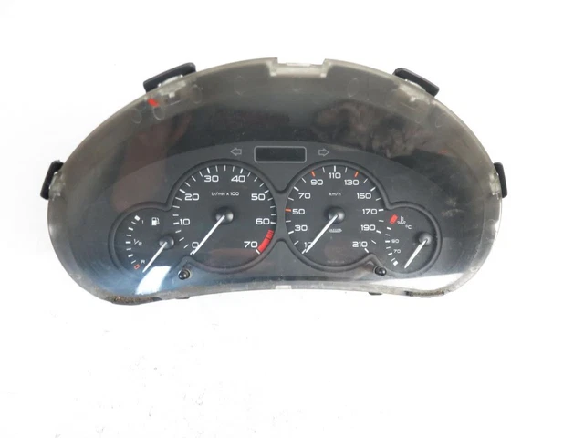 Écran LCD Pour Compteur De Vitesse Peugeot 407 / 407 SW / 407 Coupé 2004-2010 - Compatible A2C53119649, 9658138580