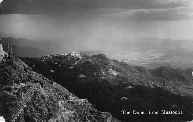 The Doon from Mussoorie Dehradun Uttarakhand India Unposted