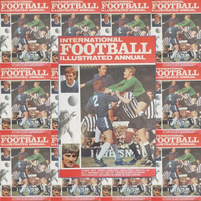 International Football Illustrated Annual 1970 Pictures - Various Teams Choice