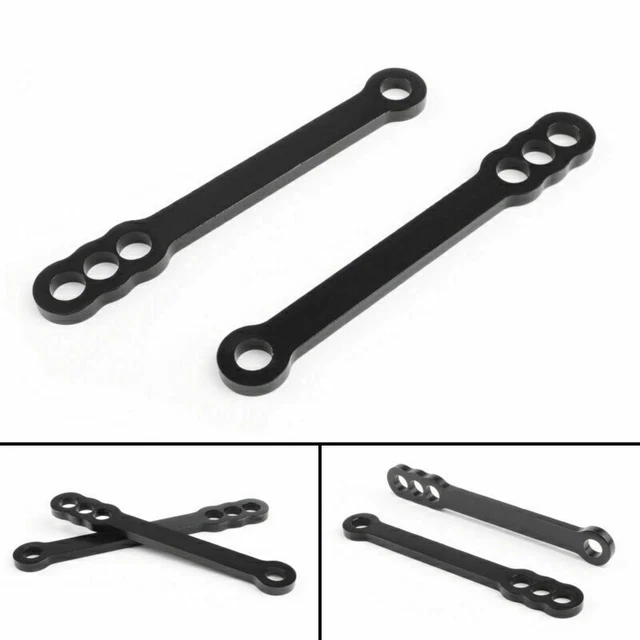 Abbassamento Regolabile Sinistro Per Suzuki GSXR 1300 HAYABUSA 1999-2011 Black E1