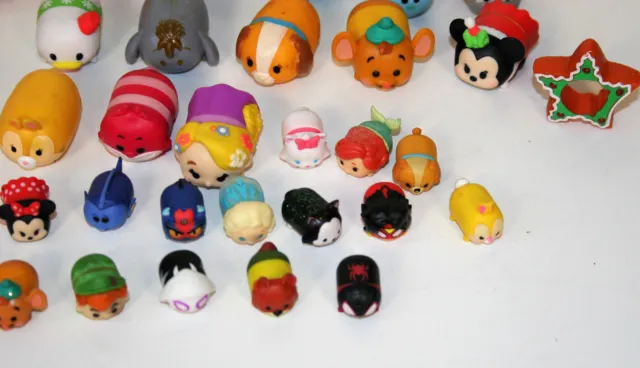 Lot of 27 Disney Tsum Tsum  Used Action Figures PVC Toys Dolls N5-27 7