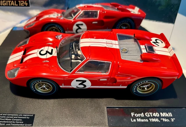 CARRERA DIGITAL 124 Ford GT MKII Le Mans 1966, No. 3 EUR 145,00 ...
