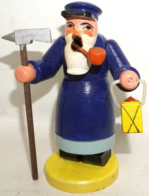 Räuchermann Räuchermännchen Wärter Wächter 12cm SEHR ALT /P16107