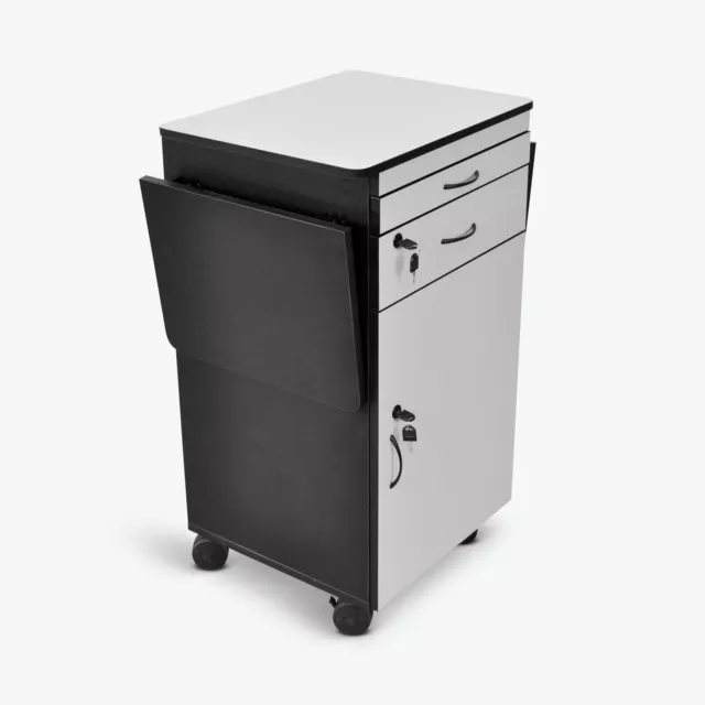 Luxor 38in. Wood Multimedia Workstation, Model# WPSDD3