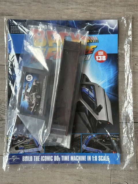 Eaglemoss 1:8 DeLorean Di Ritorno Al Futuro - Numero 55 Per Costruire Il Modello - Completo