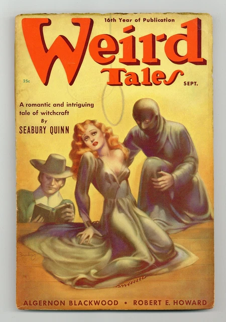 Weird Tales Pulp 1st Series Sep 1938 Vol. 32 #3 GD/VG 3.0