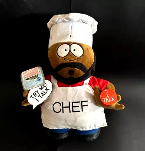 South Park CHEF plush-toy with sound 35cm